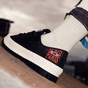 Kenzo Palladium Round-Toe Low Top Women Size 8.5